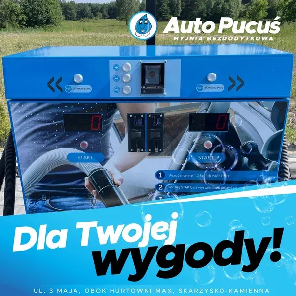 usługi myjni Auto Pucuś 3